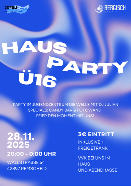 Hausparty ü16